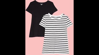 Amazon Essentials Women's Classic Fit Short Sleeve Crewneck T Shirt, Multipacks Amazon Essentials Women's Classic Fit Short Sleeve Crewneck T Shirt, Multipacks