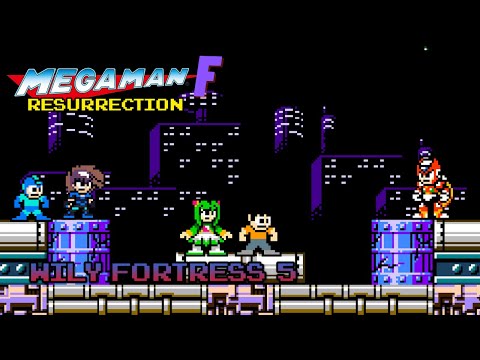 Mega Man F Resurrection Mega Man Maker Part 14 Wily Fortress Stage 5 