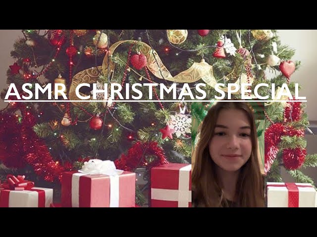 ASMR christmas special🎄trigger assortment (tapping, pen sounds, etc.)