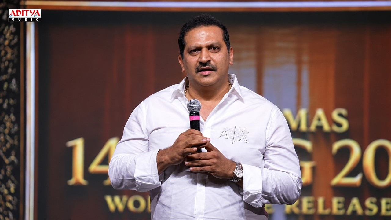 Actor Sunil Reddy Speech Vishwanath & Sons Pre Release Event | Suriya, Mamitha Baiju | G.V. Prakash