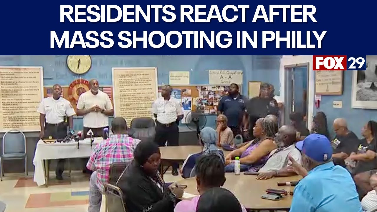 Philly community holds meeting after deadly mass shooting in Grays Ferry