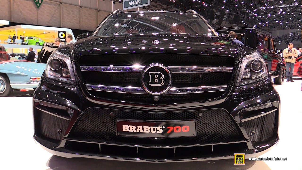 2015 Mercedes Benz Gl63 Amg Brabus 700 Exterior And Interior Walkaround 2015 Geneva Motor Show