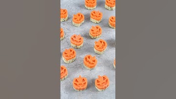 Pumpkin Cookie Bites 🎃 tools linked to my amazon storefront #cookies #Pumpkin #shortsvideo #ytshorts