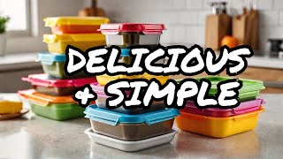 Transform Your Routine with Easy Meal Prep! 🍲😋