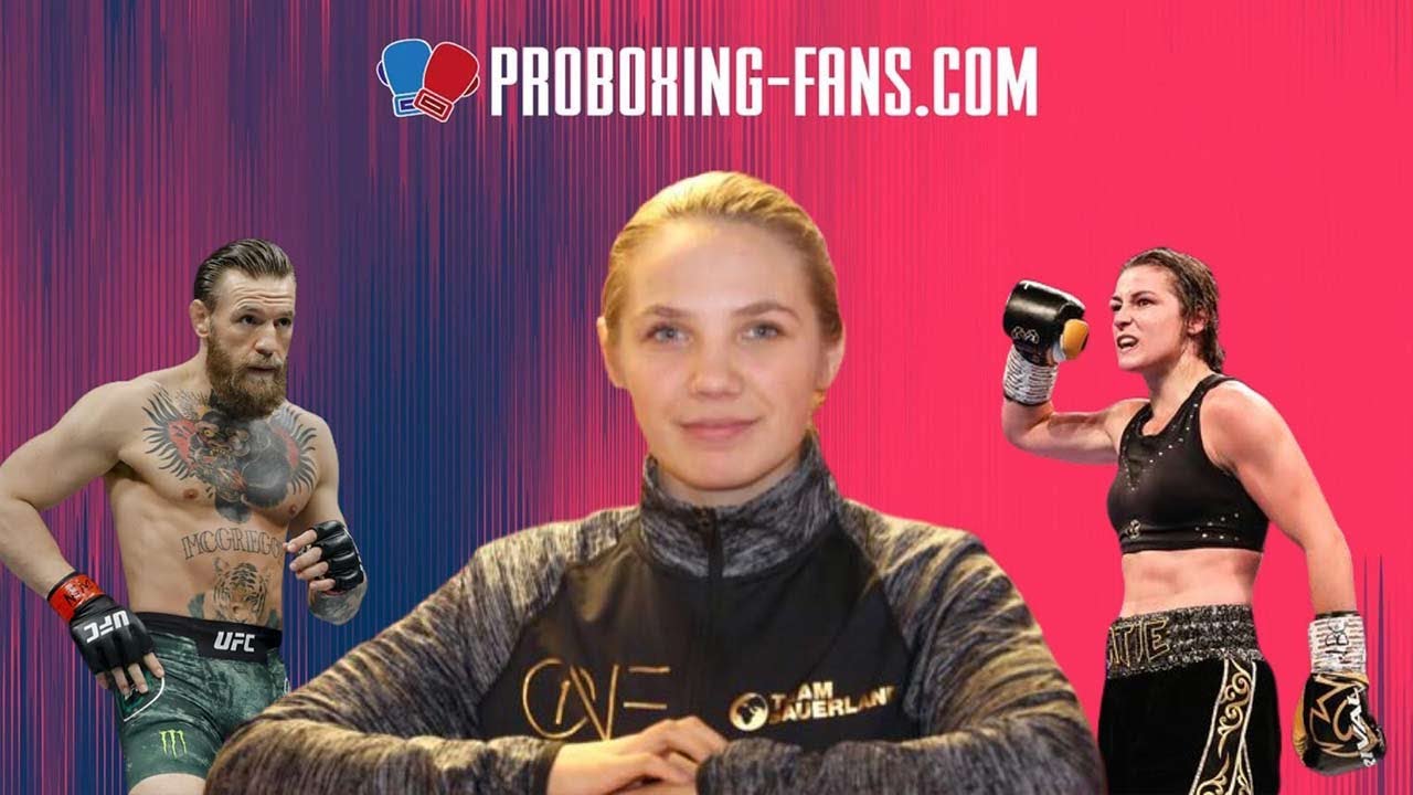 THE NEW KATIE TAYLOR ? SOPHIE ALISCH TRAINING WITH STUDENT OF COACH TO CONOR MCGREGOR !