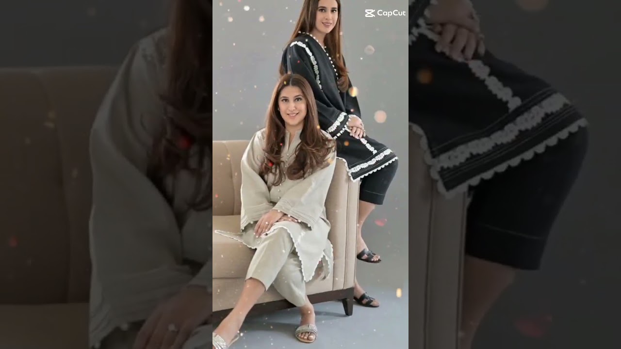 Short kurta with capri for eid