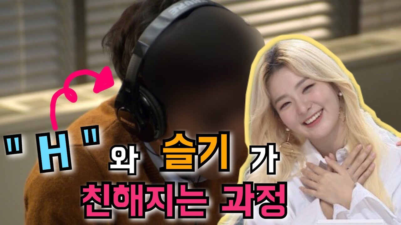 레드벨벳 슬기와 H군의 관계