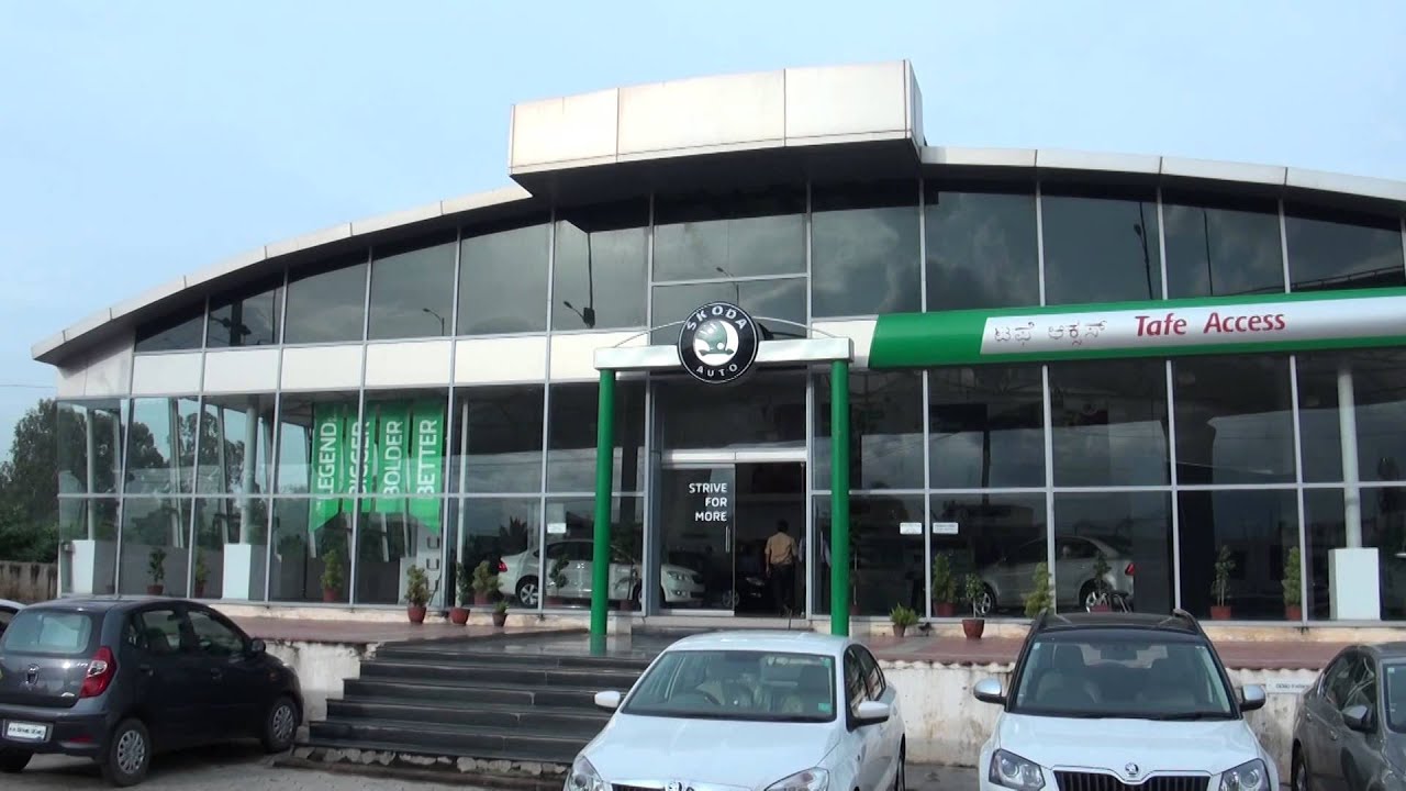 Skoda Showroom Bangalore Tafe Access YouTube