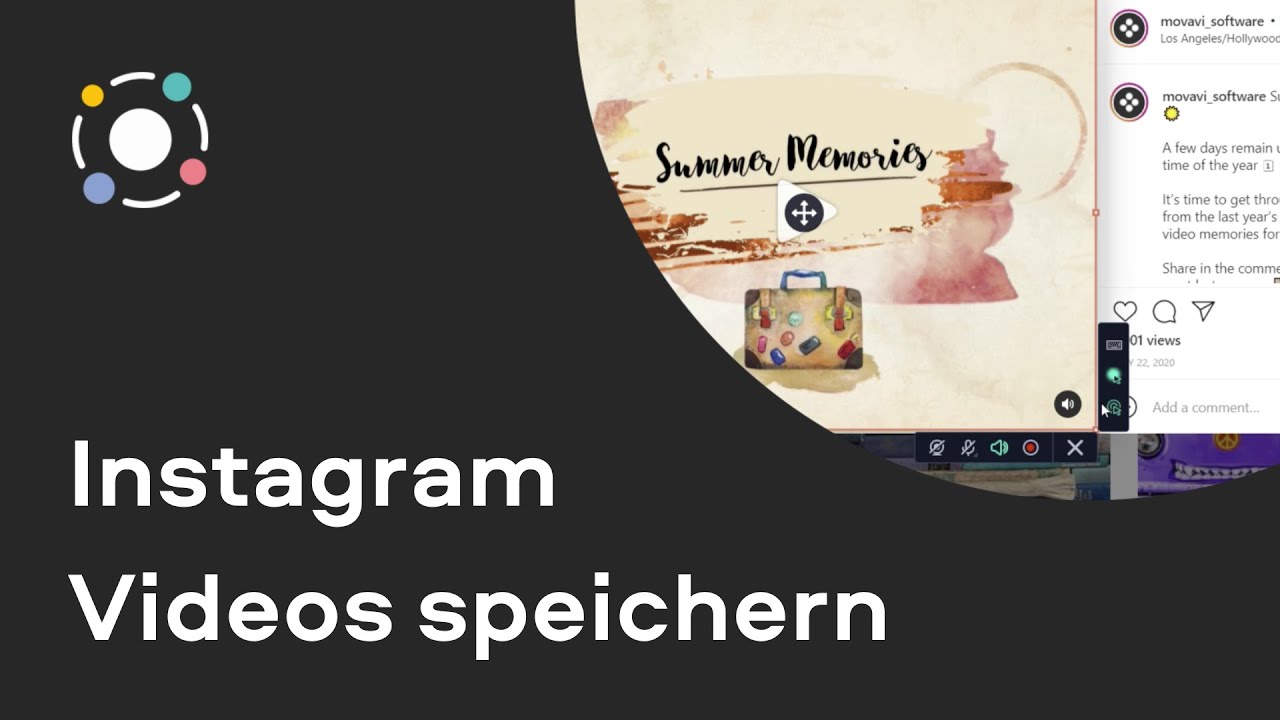 Sieht Man Bildschirmaufnahme Bei Instagram Wie Sie Instagram-Videos herunterladen | Bildschirmaufnahme (Tutorial