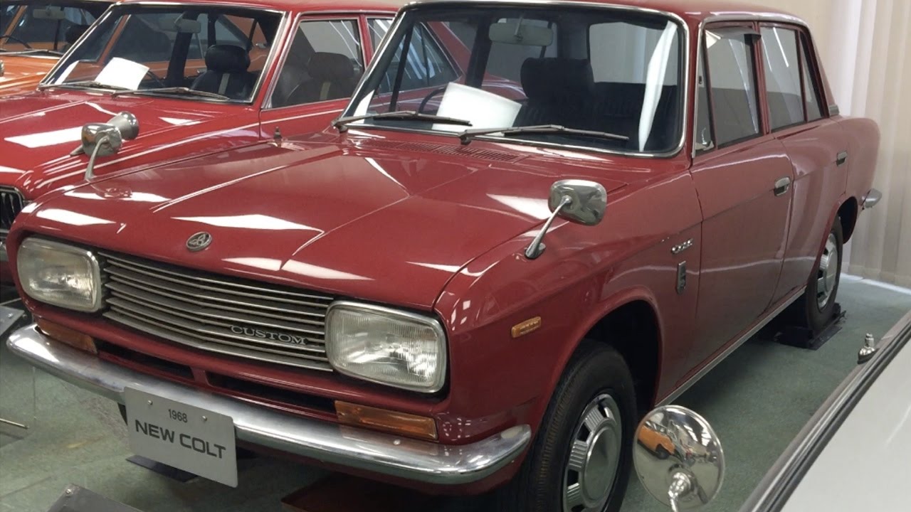 68年式、三菱 ニューコルト1200 カスタム - YouTube