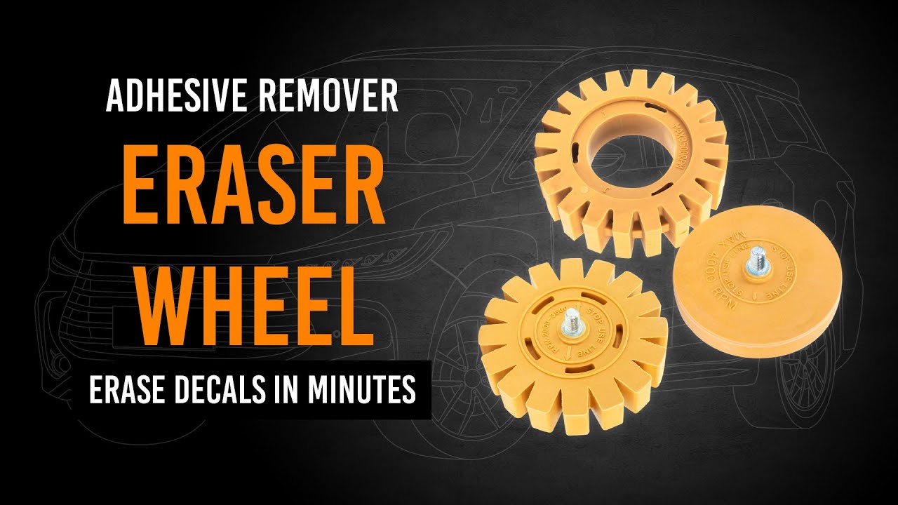 Decal Remover Eraser Wheel Toolkit Remove Car Decals - Temu