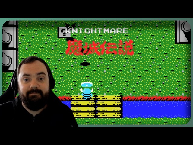 Knightmare: Let's Play of My Childhood MSX Game! - YouTube