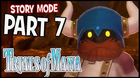 Trials of Mana Walkthrough Part 7 Dwarf Village & Jewel Eater (Nintendo Switch)