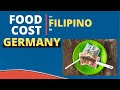 Cost of Living in Germany | Food Cost for Filipinos  | FILIPINO STUDENT IN GERMANY