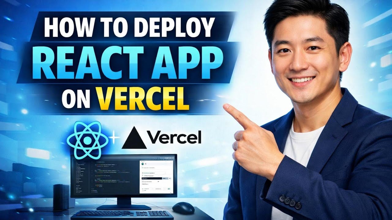 How to DEPLOY REACT APP on Vercel (Step by Step) - YouTube