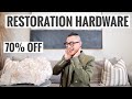 Home Decor Shop With Me & Haul | Restoration Hardware Outlet & Gallery, Antiquing in LA