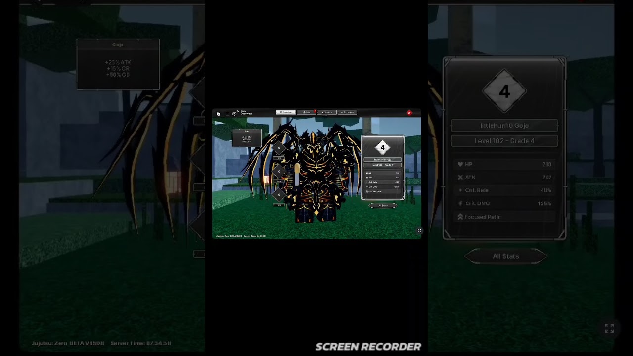 Getting to max level in Jujutsu zero (part 1)