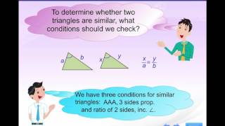 Ch 9.4 Deductive Proof for Similar Triangles