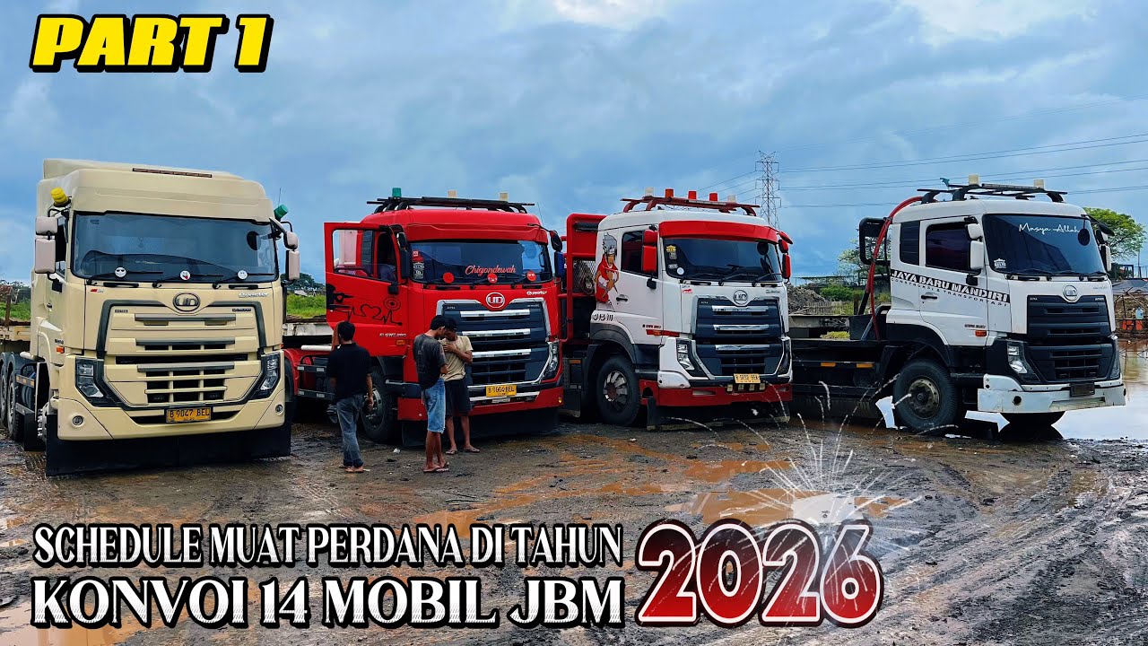 MUAT PERDANA DI TAHUN 2026 KONVOI 14 MOBIL GUYS!