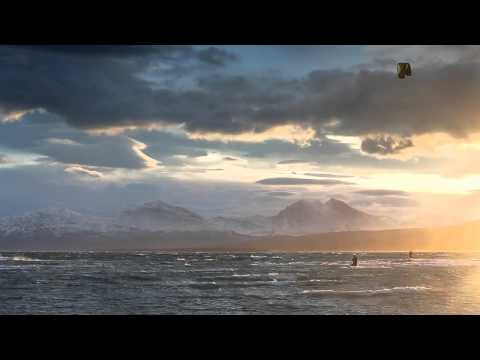 Kiting at Langnes - Tromsø, Norway 2014