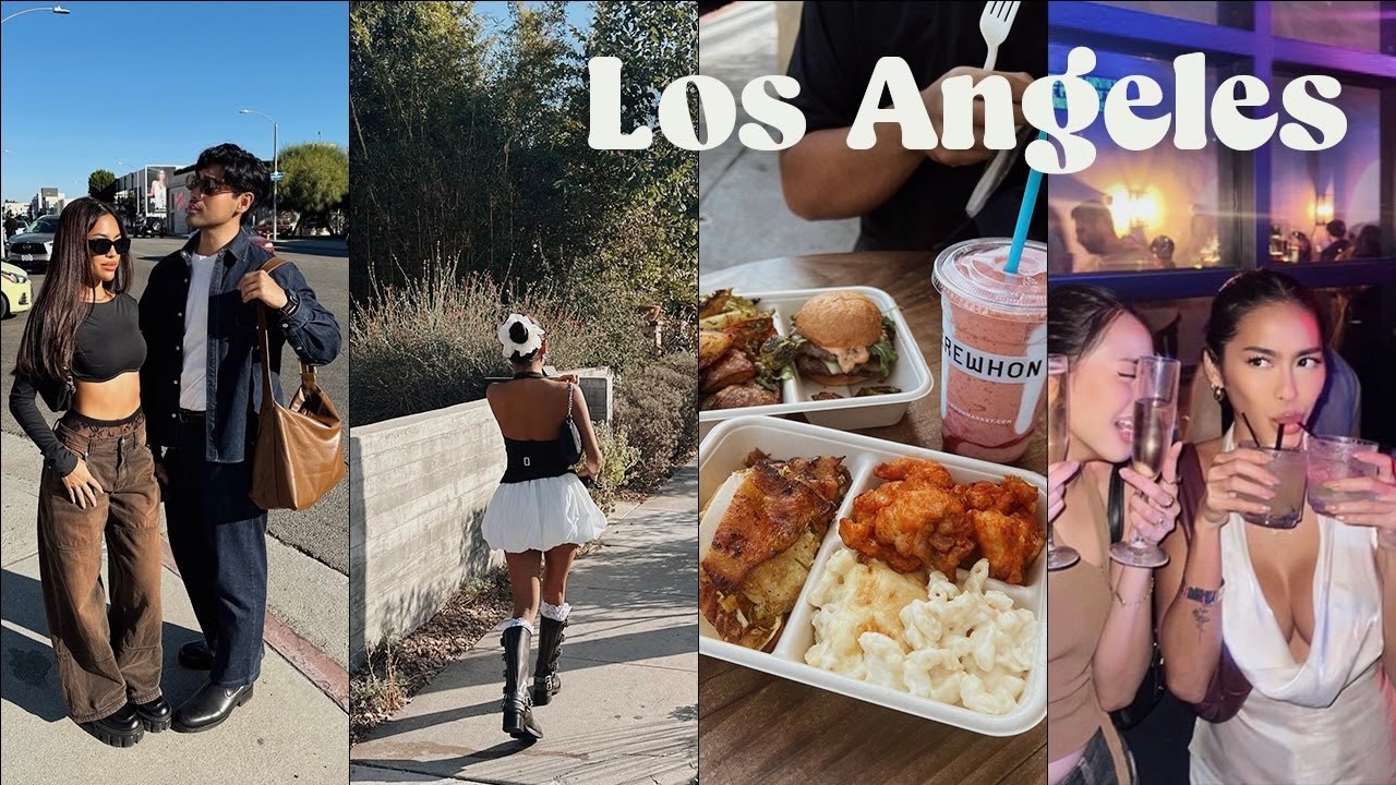 LA VLOG 🇺🇸 where to shop, parties, hiking, Laker's game, Erewhon, & best food spots