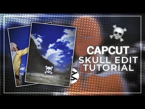 CapCut Skull Edit Tutorial ☠️ || Hard shake like Ae...