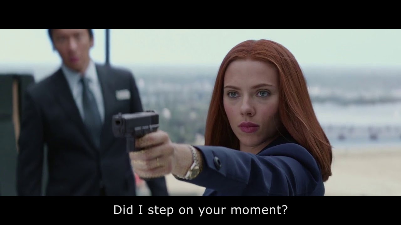 Captain America Winter Soldier - Did I step on your moment