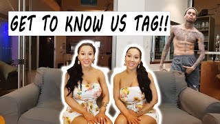 GET TO KNOW US TAG!! | ANNA AND LUCY