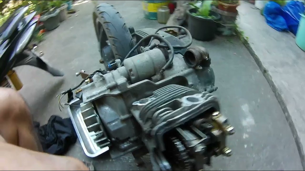 Top overhaul suzuki skydrive (part 1)