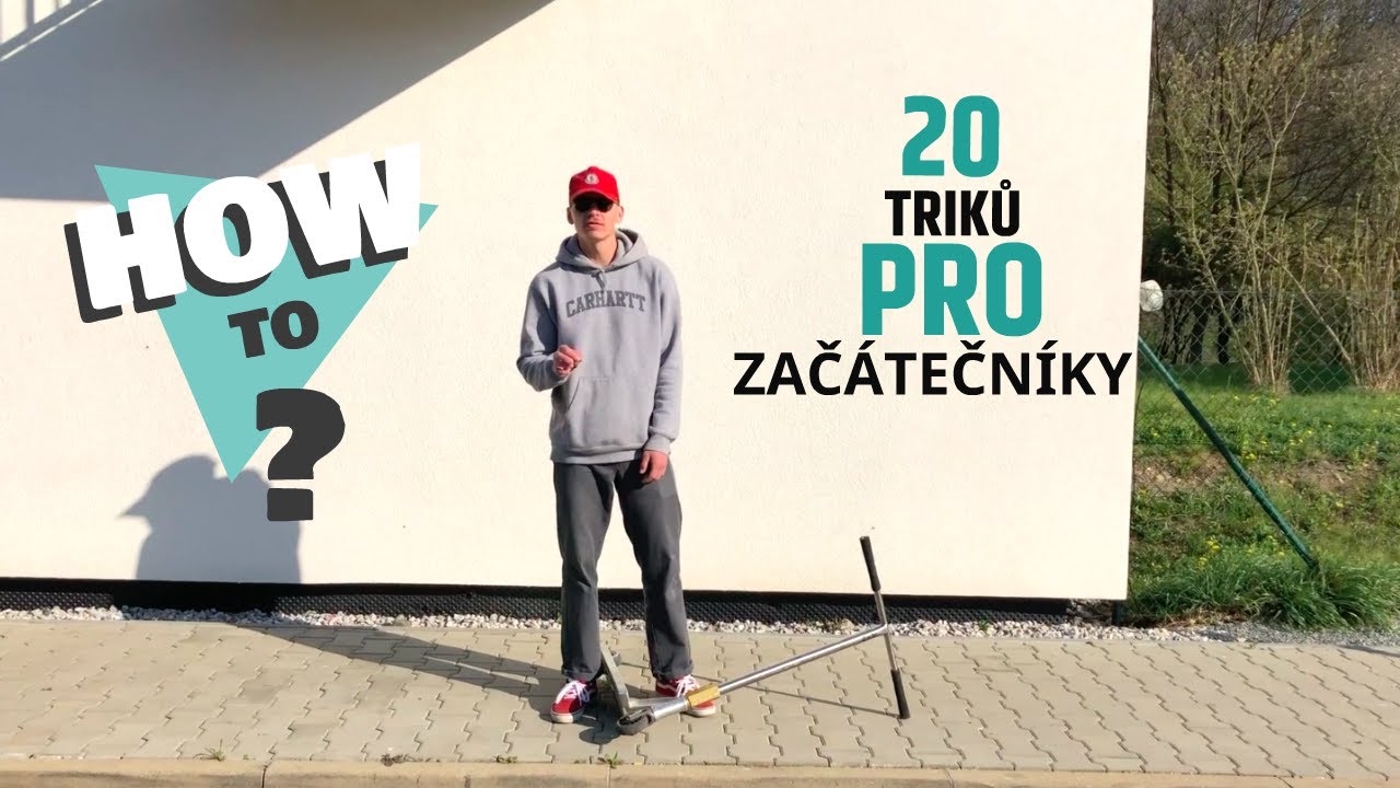 20 ZÁKLADNÍCH TRIKŮ NA KOLOBĚŽCE: JAK NA TO?