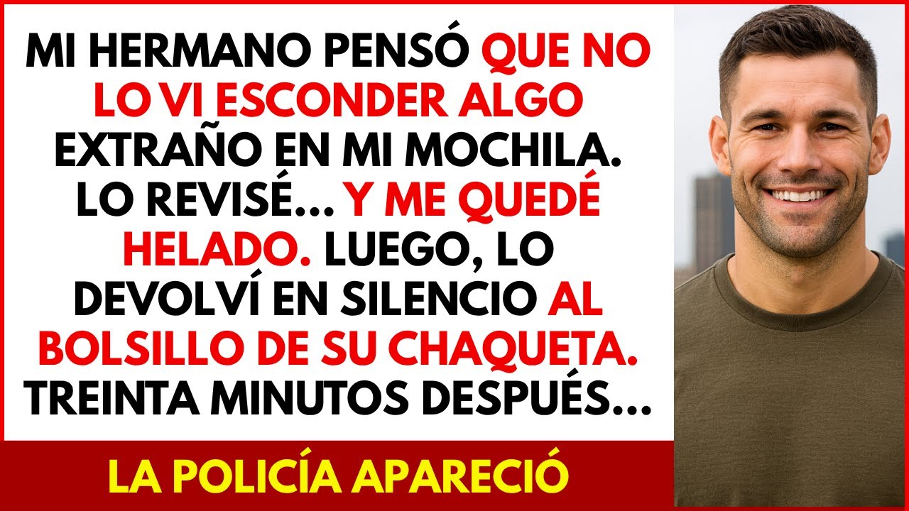 MI HERMANO METIÓ ALGO EXTRAÑO EN MI MOCHILA… Y LO QUE VI FUE HORRIBLE