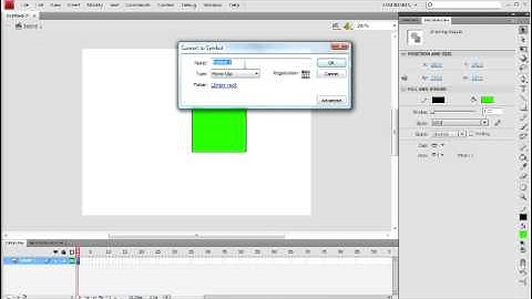 How to make a motion tween in Adobe Flash CS4