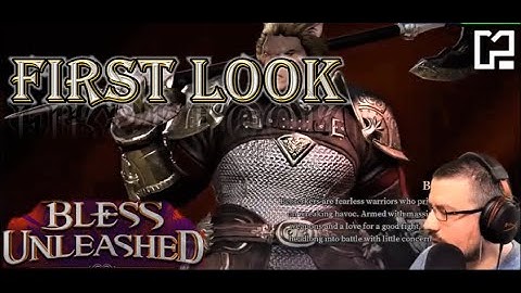 FIRST LOOK INTO BLESS UNLEASHED | Races & Classes | XBOX | Pt. 1