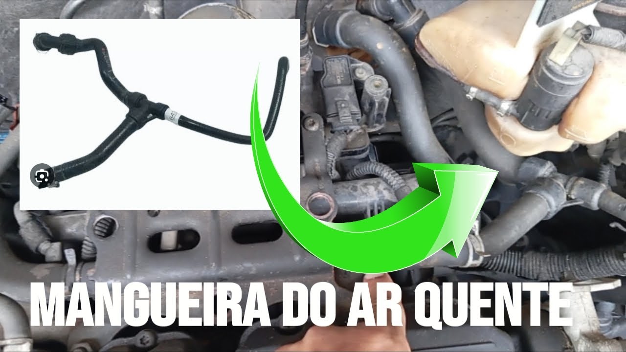 COMO TROCAR [SUBSTITUIR] A MANGUEIRA DO AR QUENTE do CORSA MAXX 1.4  - [FAÇA VOCÊ MESMO].