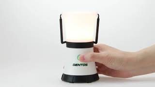 GENTOS(ジェントス) LED ランタン 【明るさ370ルーメン/実用点灯9時間/防水】 エクスプローラー EX-136S 防災 あかり 停電時用 ANSI規格準拠