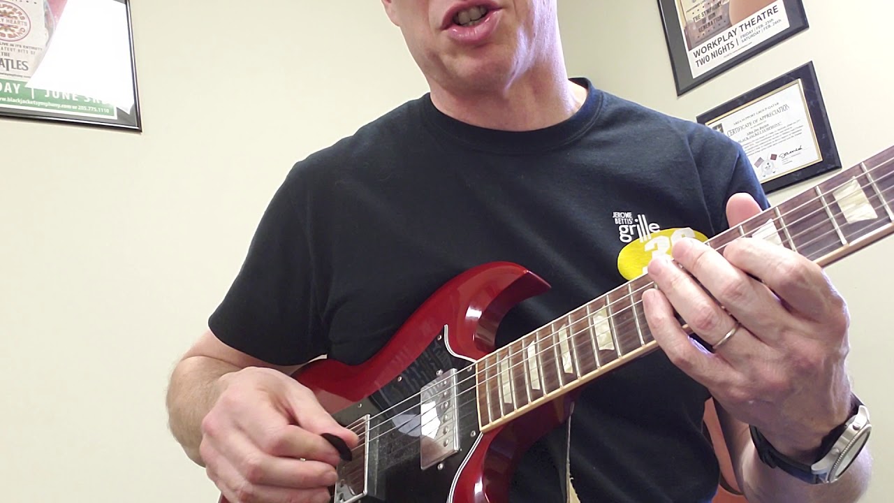 John Mayer's "Slow Dancing In A Burning Room" solo tutorial