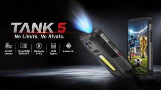 TANK 5 — The World's First Rugged Flagship with 2K Projection and Dimensity 9400e
