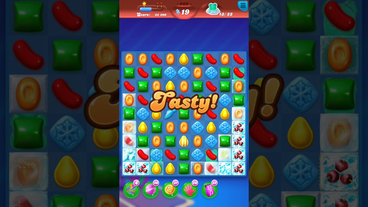Candy Crush Soda Saga Level 969 | Ultra Hard | ASMR Walkthrough & Strategy