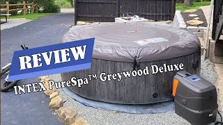 Intex PureSpa Greywood Deluxe 6 Hot Tub - Setup And Review 2022