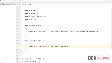 PHP OOP Tutorial -   PHP Classes and Objects