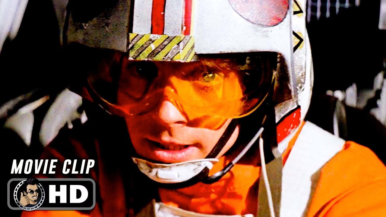 "Destroying Death Star" STAR WARS: A NEW HOPE Scene (1977) George Lucas "Destroying Death Star" STAR WARS: A NEW HOPE Scene (1977) George Lucas