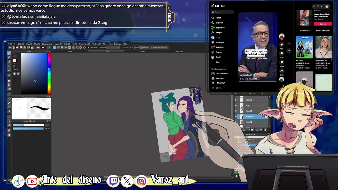 Diseñando personajes :D  