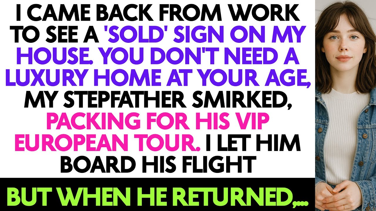 I Came Back From Work To See A 'SOLD' Sign On My House. You Don't Need A Luxury Home...