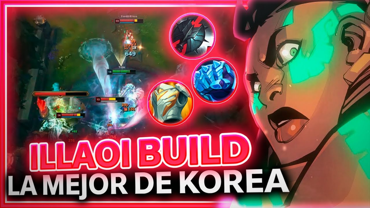 🔥¿MEJOR MÍTICO de ILLAOI? ▻ APRENDE su BUILD y RUNAS *GUÍA LOL* 