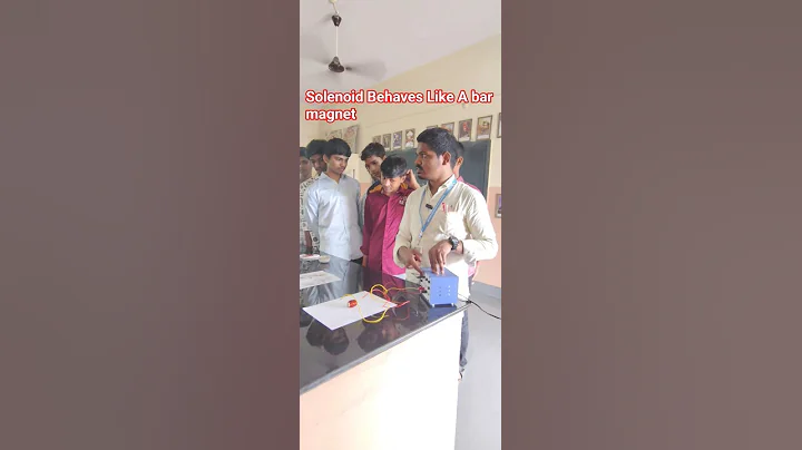 Solenoid 10th Physics by Pavan Kumar Sir,Rcm School #scienceexperiment #physics #scienceeducation thumbnail