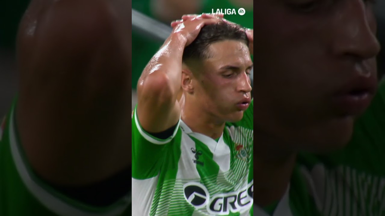 ¡Qué cerca estuvo Facu de estrenarse como verdiblanco! 😱#LaLigaHighlights