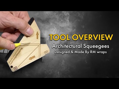 Showing you the Architectural Film Squeegees