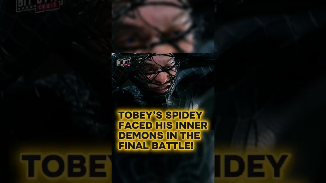 TOBEY’S SPIDEY FACED HIS INNER DEMONS IN THE FINAL BATTLE! 
