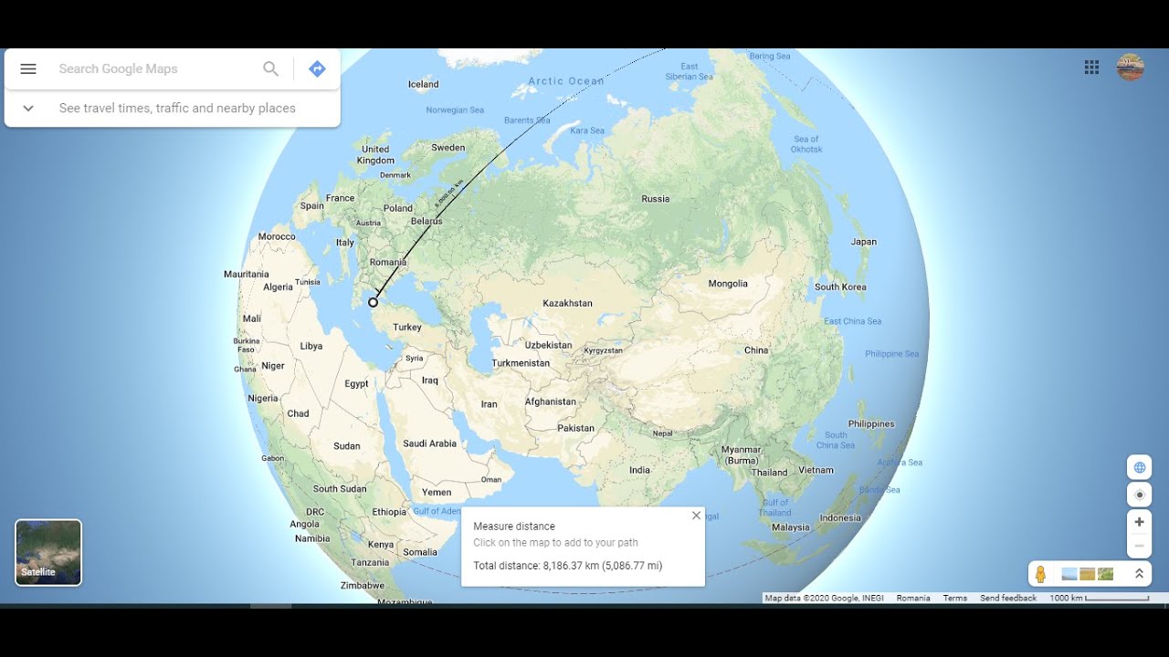 Cum Afli Distan a Dintre Dou Locuri Folosind Google Maps How To 