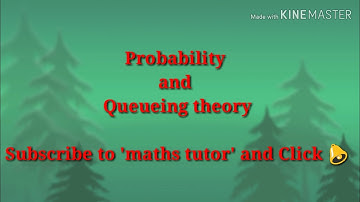 PQT(Probability and Queueing Theory) (Part-1)[In Tamil]